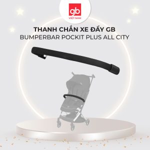 Thanh chắn xe đẩy GB Bumperbar Pockit Plus All City, Black