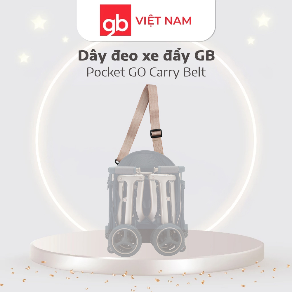 Dây đeo xe đẩy GB Pocket GO Carry Belt, Grey